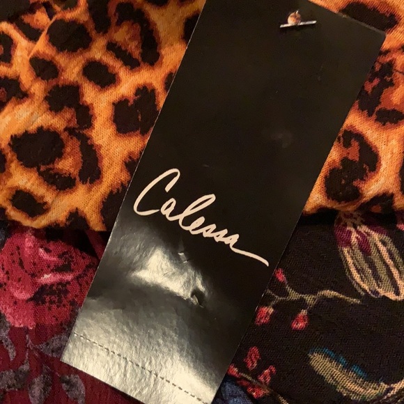 63. The Cutest Tunic Ever!!!  Caleaas Multi Media Tunic in Black Multi - Picture 15 of 16